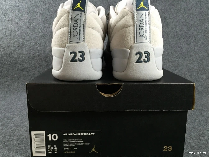 Air Suede 12 Grey Jordan 308317-002 Low 1007